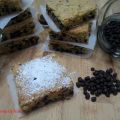 chocolate chip blondies