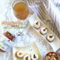 Sfogliette alla paprica con ricotta e pompelmo