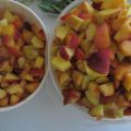 
Confettura di Pesche, Mandorle e Rum