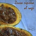 ZUCCA RIPIENA AL RAGU'