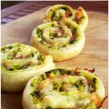 Girelle di zucchine, formaggio e speck
