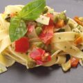 Fettuccine al sugo di verdure