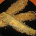 Melanzane dorate e fritte a rotolini...