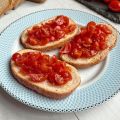 Bruschette ai pomodorini in friggitrice ad aria