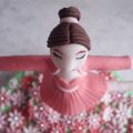 Cake topper ballerina