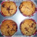 Muffin integrali con gocce di cioccolato