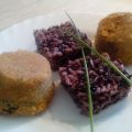 MUFFIN DI VERDURE CON CUBI DI RISO VENERE