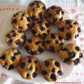 MUFFIN INTEGRALI AI MIRTILLI