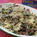 PIZZOCCHERI con BIETE e PANCETTA