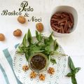 Pesto di basilico fresco e noci