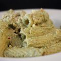 Rigatoni con crema di broccoli e noci