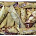 Crepes radicchio noci e gorgonzola leggerissime