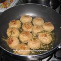 polpette di carne in bianco