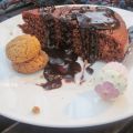 torta di cachi,cioccolato,amaretti (senza uova[...]