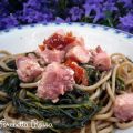 Spaghetti integrali con pesce spada agretti e[...]