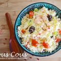 Cous cous al pesce spada e verdure dell'orto