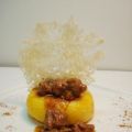 PICCOLI SAVARIN DI POLENTA CON RAGU' D'ANATRA