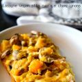 Lasane vegan alla zucca e funghi