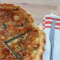 Quiche ai funghi e salmone