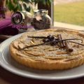 Frolla con crema alla vaniglia e mele speziate