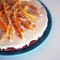 Torta glassata con gli agrumi, dentro e fuori