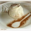 Semifreddo al cocco aromatizzato alla cannella
