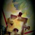 Puzzle di biscottini da caffe'