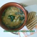 Zuppa di Ceci, Patate e Spinaci