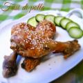 FUSI DI POLLO IN AGRODOLCE AI SEMI DI SESAMO