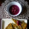 Farinata agli spinaci con finta maionese di[...]