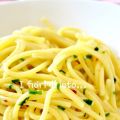 Spaghetti aglio, olio e peperoncino