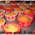 Dolcetti con gocce di cioccolato