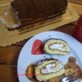 rotolo panna e cioccolato spalmabile