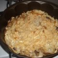 TAGLIATELLE PANNA E FUNGHI