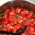 Penne with summer sauce