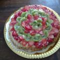 Crostata di fragole e kiwi