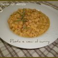 Pasta e ceci al curry