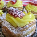Zeppole con fragole...