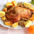 Anatra al forno farcita con mele e arance -[...]
