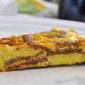 Frittata cipolla e salsiccia piccante, un uovo[...]