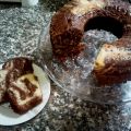 Ciambellone marmorizzato - bicolore - zebrato