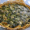 Quiche ricca con spinaci e carciofini