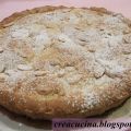 CROSTATA CON CREMA ALL'ARANCIA E MANDORLE