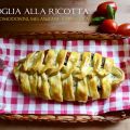 Sfoglia intrecciata alla ricotta con melanzane,[...]