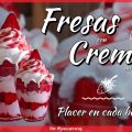 Fragole con crema - Piacere in ogni morso