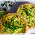 CROSTATINE A POIS CON ZUCCHINE E FAGIOLINI