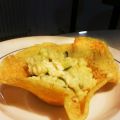 Cestini di Parmigiano con Risotto alle Zucchine