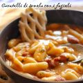 Cavatelli di semola con i fagioli