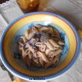 PASTA RADICCHIO E FUNGHI