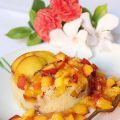 
Cous cous dolce alle pesche